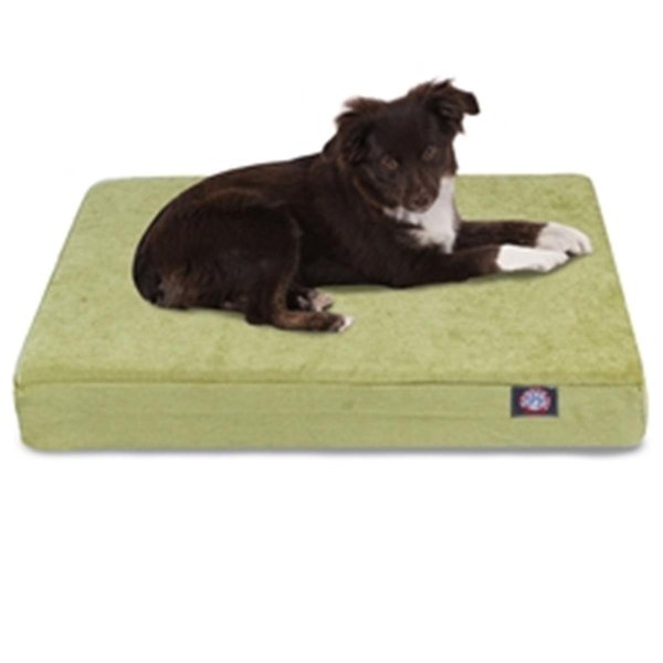 Majestic Pet Apple Villa Small Orthopedic Memory Foam Rectangle Dog Bed 78899551270